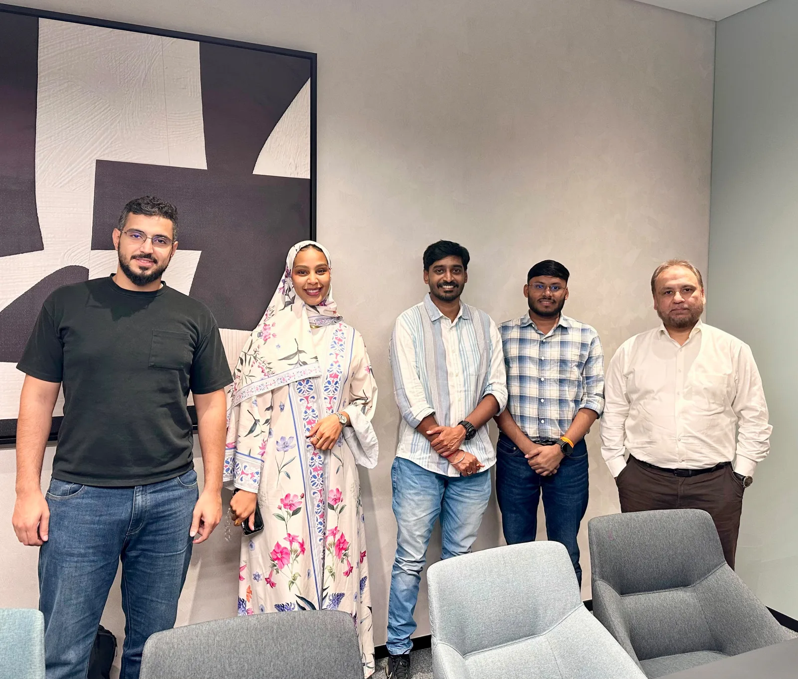 Shyphan consultants with the Zoho partner team