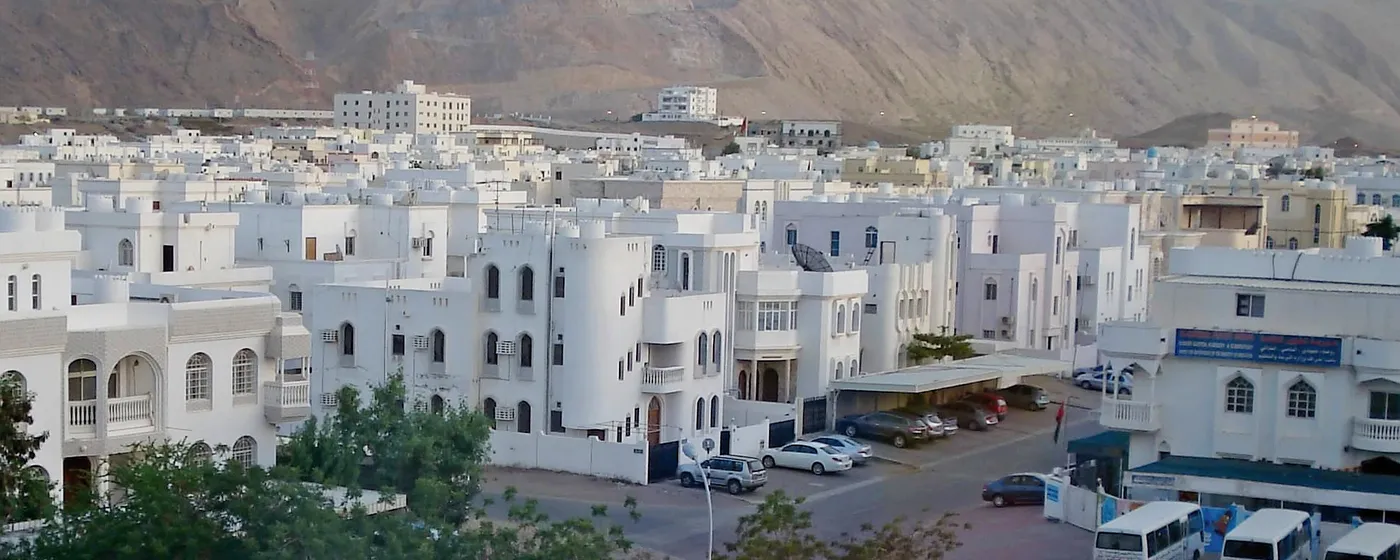 Al Khuwair in Muscat, home to many ministries and company offices