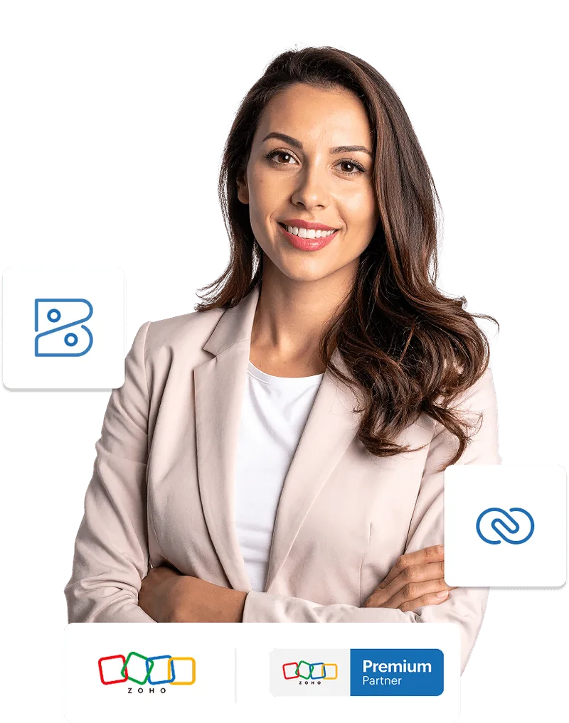 Zoho consultant helping a German business get started with Zoho Projects